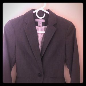 H&M Gray Slate dress blazer